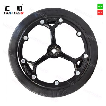 2.5×16" Spoked Gauge Wheel Assembly for Seeders & Planters