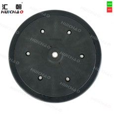 2×13" Agricultural Planter Press Wheel Assembly with Rubber Tire and Nylon Rim