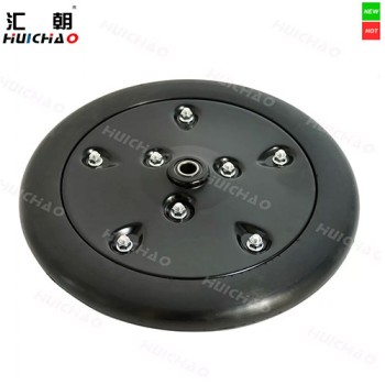 14×1.3" Grain Drill Seed Press Wheel Assembly