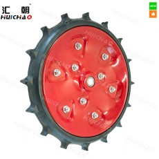 2×13" Gear Press Wheel Assembly for Row Crop Seeders