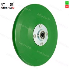 10" V‑8 Urethane Firming Press Wheel Assembly – Narrow Profile