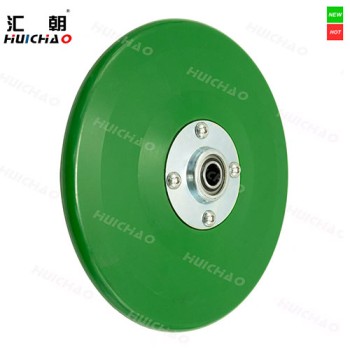 10" V‑8 Urethane Firming Press Wheel Assembly – Narrow Profile