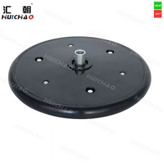 12×1" OEM Closing Wheel Assembly with Rubber Tire and Nylon Rim for Agricultural Planters