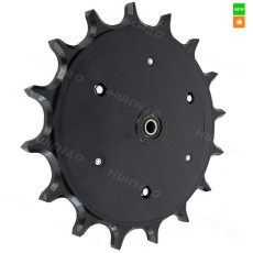 14" Poly‑Spike Closing Wheel Assembly