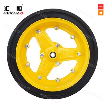 4.5×16" Rubber Wheel for Open‑Steel Gauge Wheel Assembly – Planter Replacement Wheel