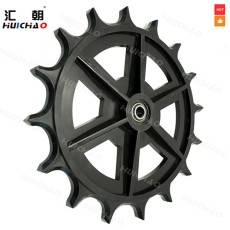 14" Poly‑Spike Closing Wheel Assembly for Seed Drill (Spiked Closing Wheel)