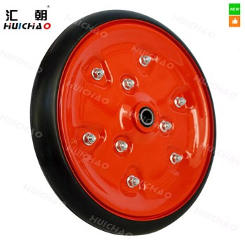 Steel Rim 2×13 inch Press Wheel Assembly