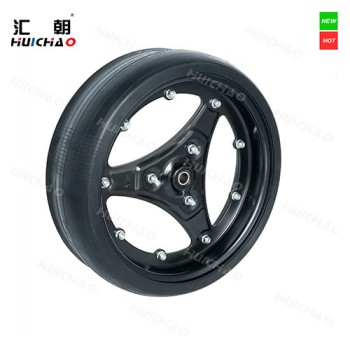 4.5" Cast Spoked Gauge Wheel Assembly for Planters & Seed Drills